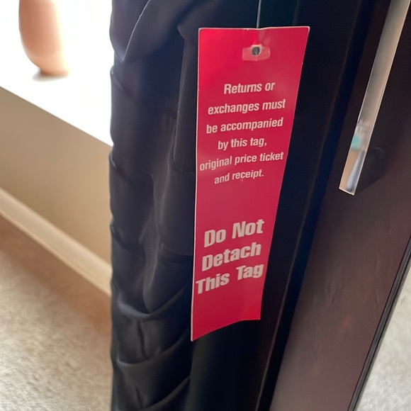 Women’s cocktail/evening dress, gold/black, knee length, size 12, new with tag - Picture 7 of 7